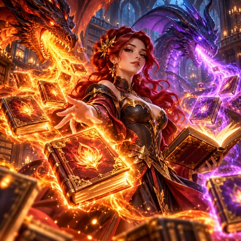 Ember Dragon: Cinder Library