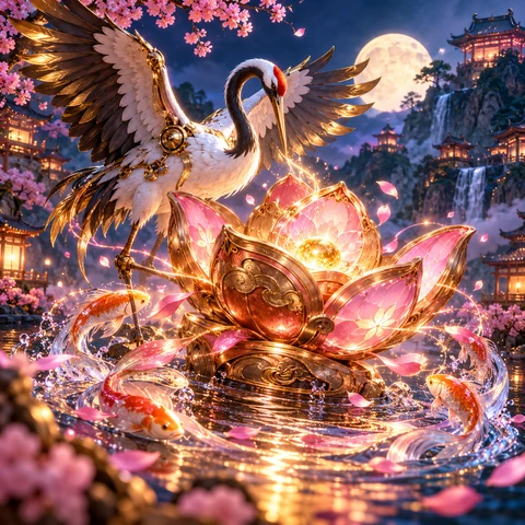 Moonblossom Koi Engine